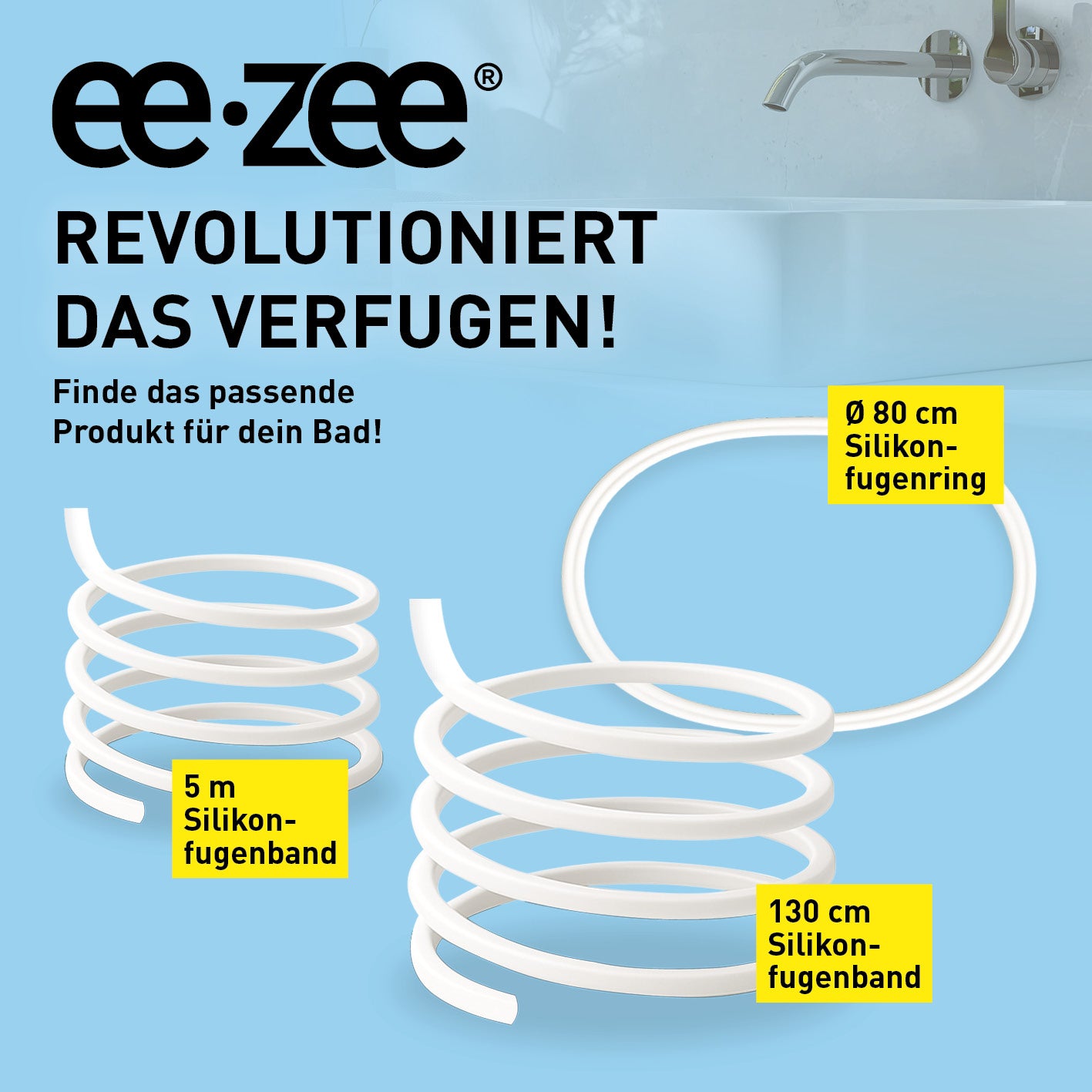 Die verschiedenen rodukte von ee zee.